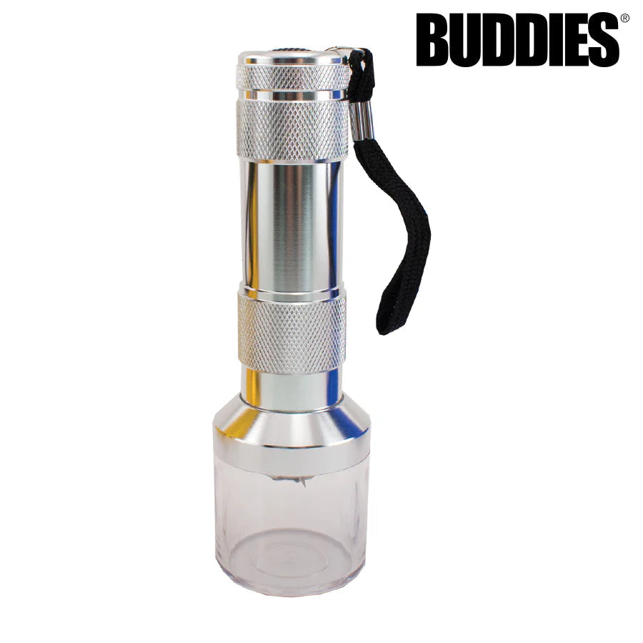 Buddies Electric Herb Grinder – Portable Aluminum Chopper