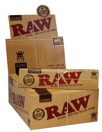 RAW King Size Slim (Classic) – 50 pack