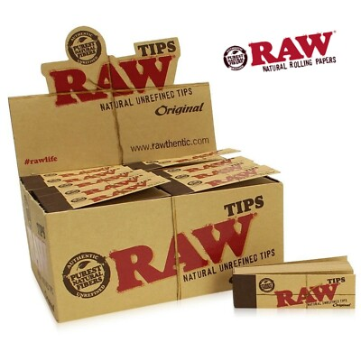 Raw Tips – 50 packs per box