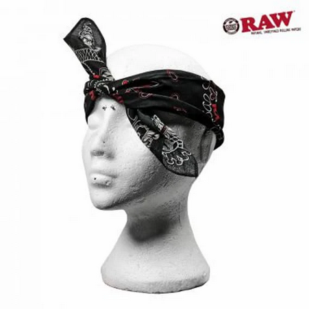 RAW Black Bandana