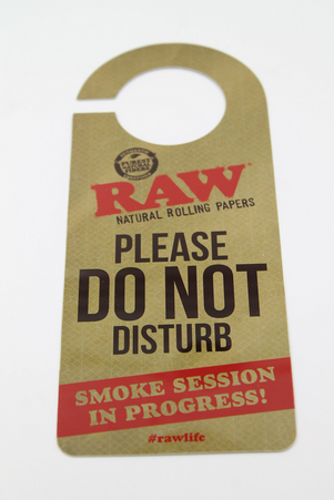 RAW “Do Not Disturb” Door Sign